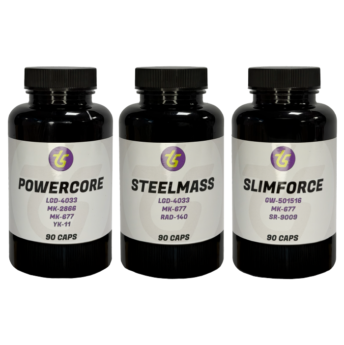 PowerCore, SteelMass und Slimforce