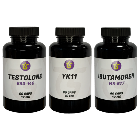 Testolone, YK11 und Ibutamoren